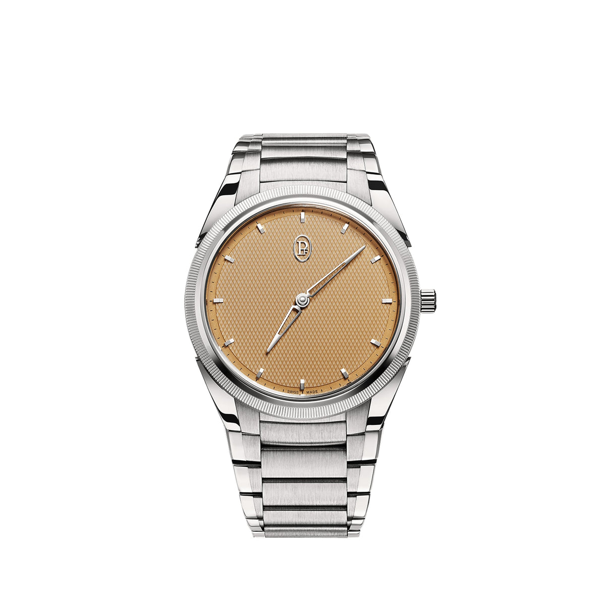 MICRO-ROTOR NO DATE STEEL PLATINUM