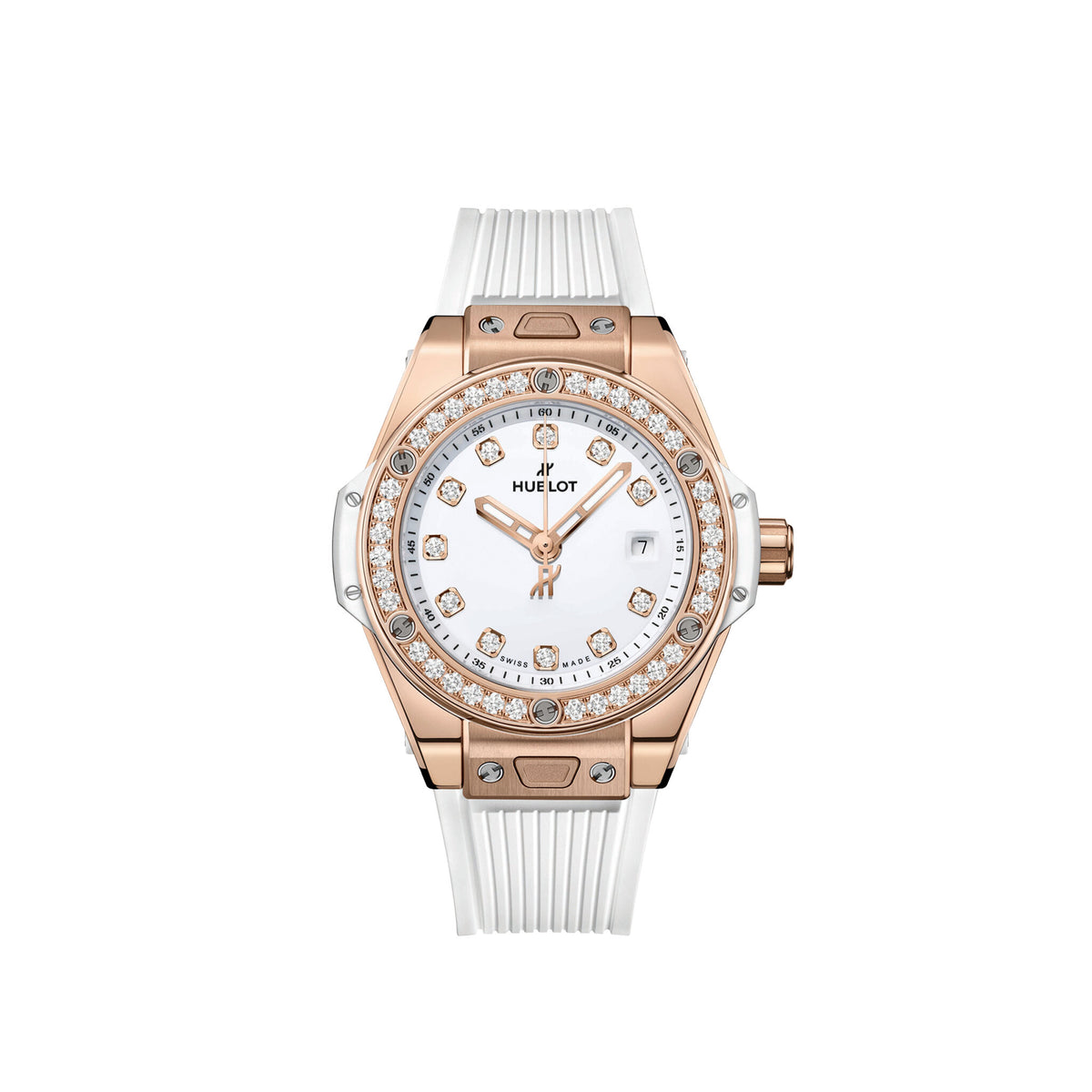 ONE CLICK KING GOLD WHITE DIAMONDS