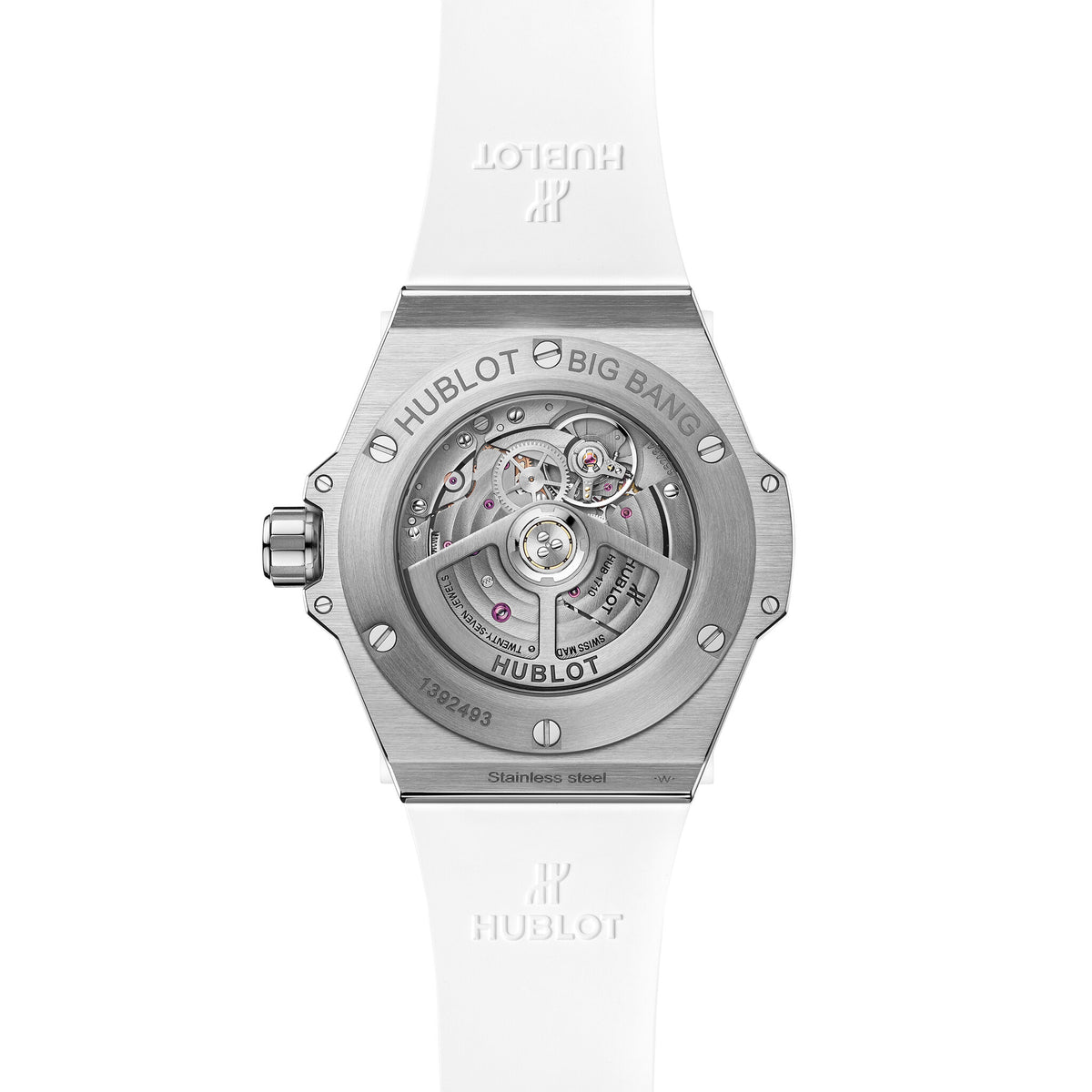 ONE CLICK STEEL WHITE DIAMONDS