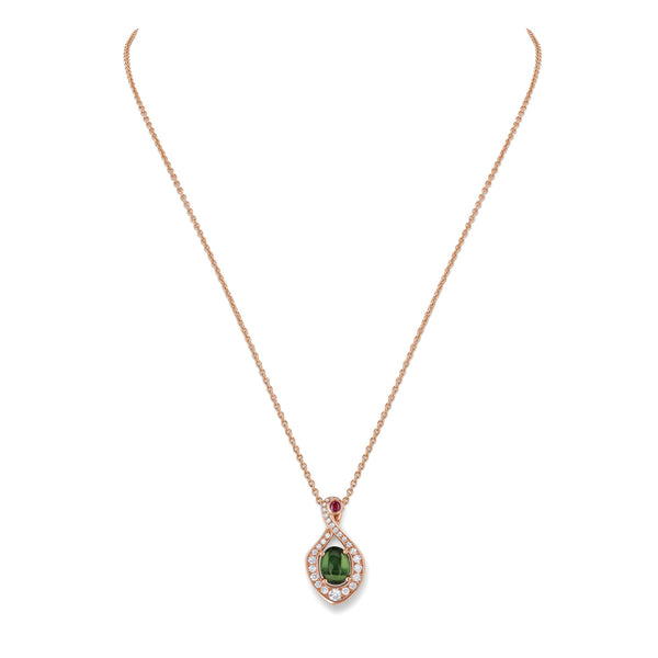 Necklace RG 750, TUR green – 2011892