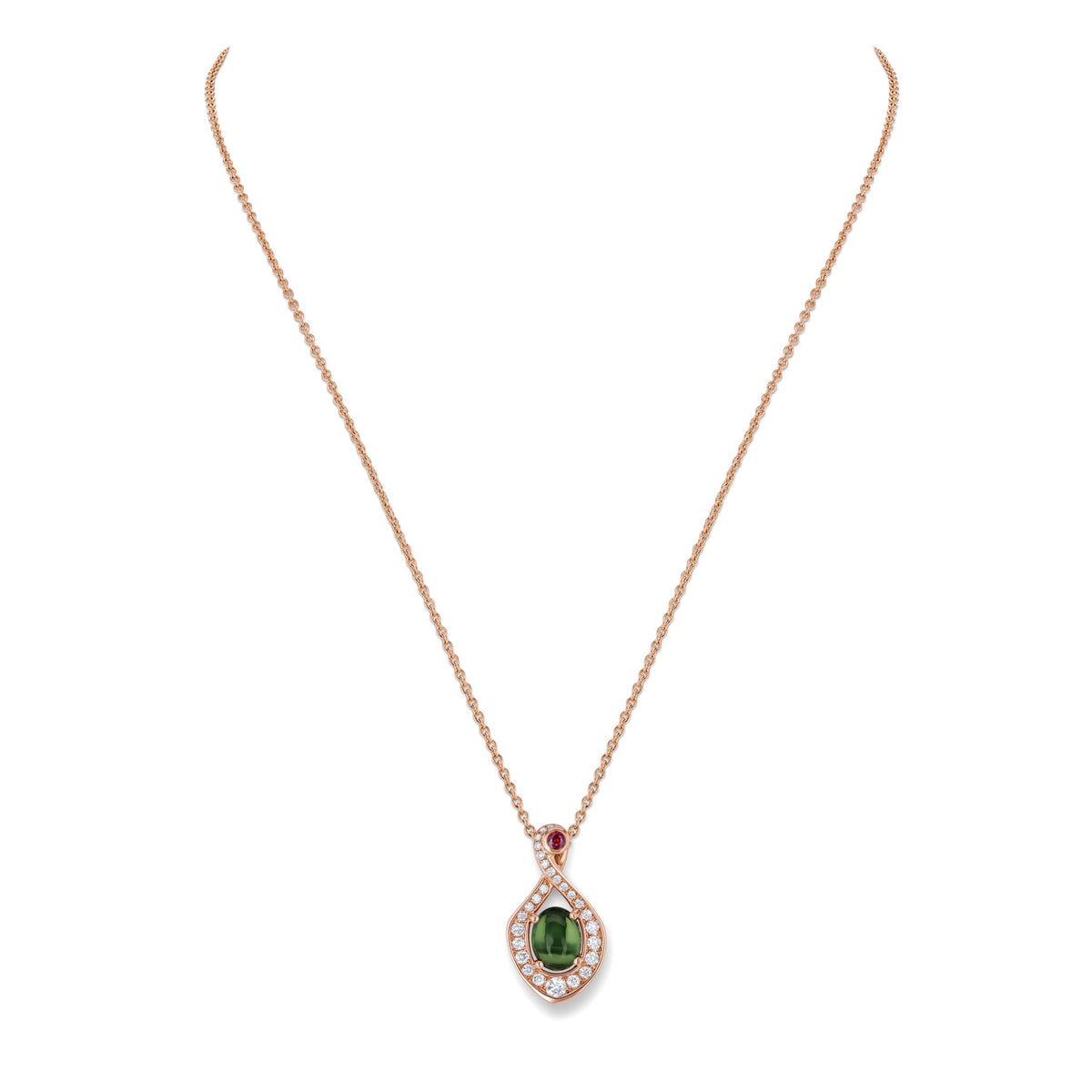 Necklace RG 750, TUR green – 2011892