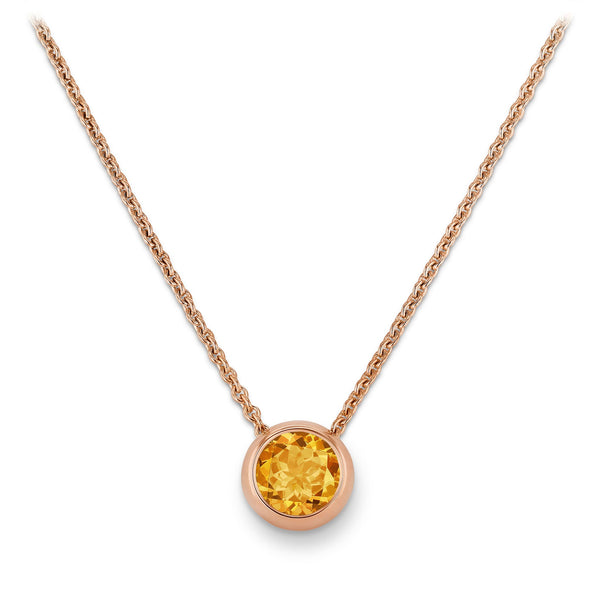 Necklace RG 750, Mand. garnet, 6 mm, 42 – 2011963