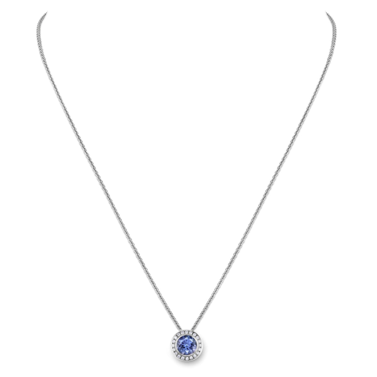 Necklace WG 750, TAN, 6 mm, 42 – 2012153