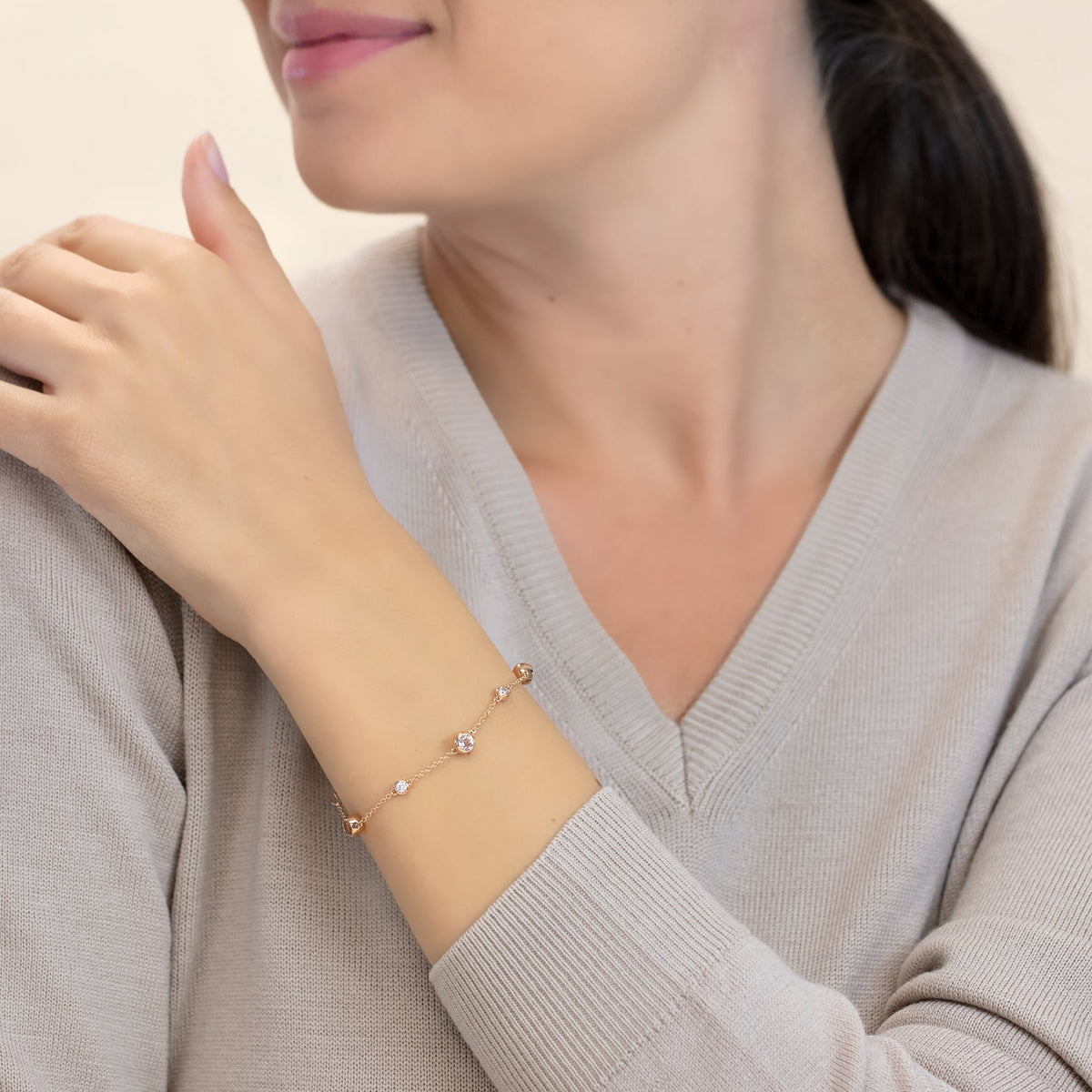 Bracelet RG 750, MOR, 4.3 mm, 18 cm – 2012346