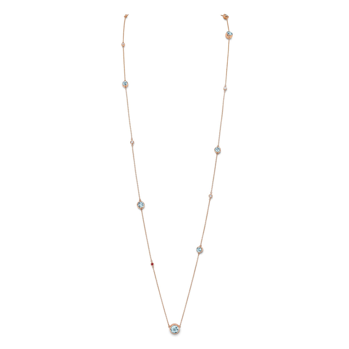 Necklace RG 750, AQU, 90 cm – 2012356