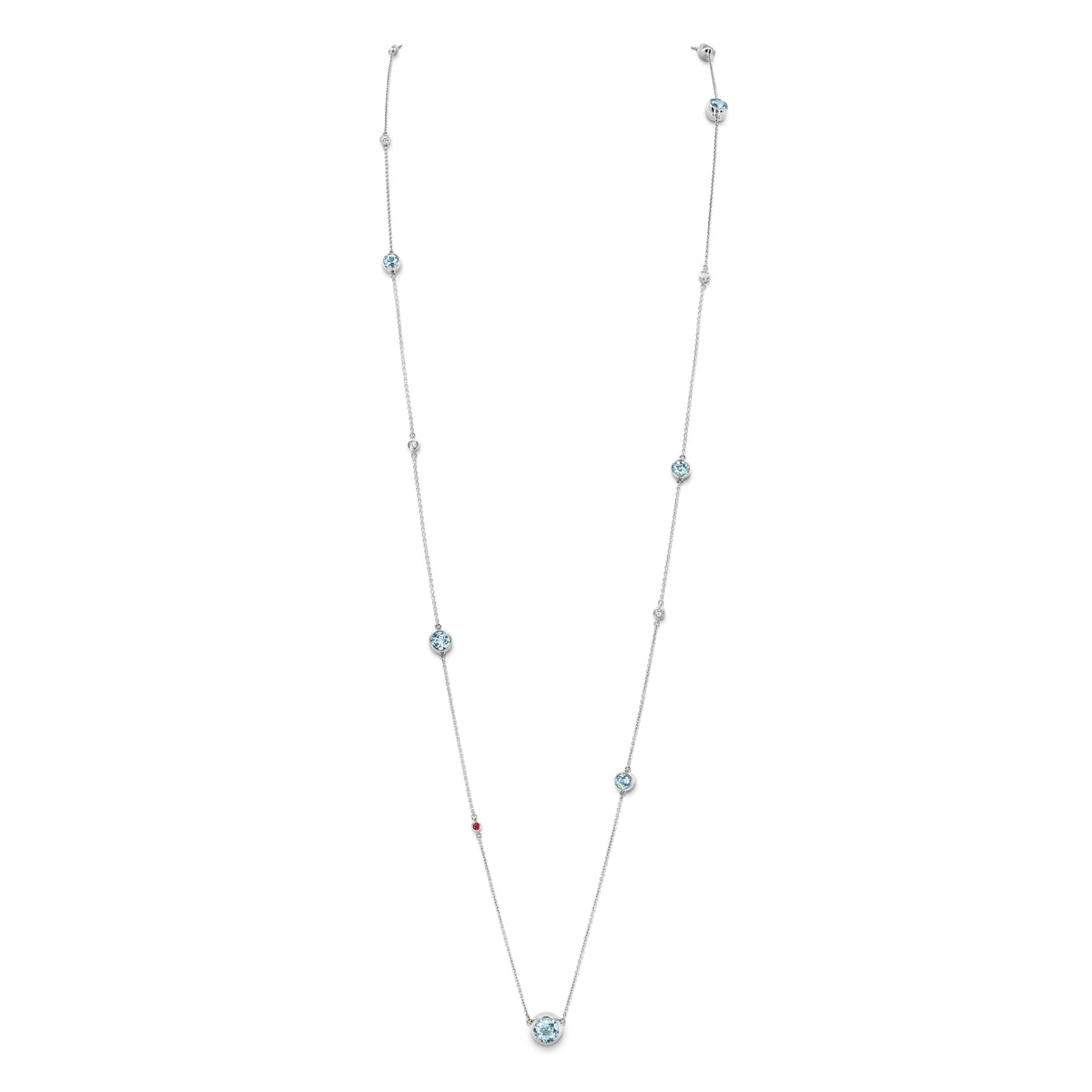 Necklace WG 750, AQU, 90 cm – 2012373