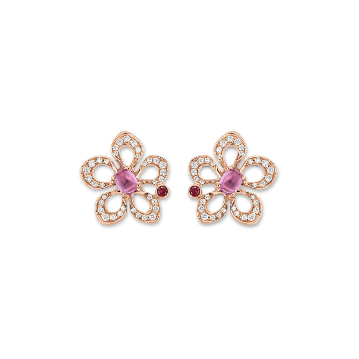Earrings RG 750, SAF pink, M – 2012603