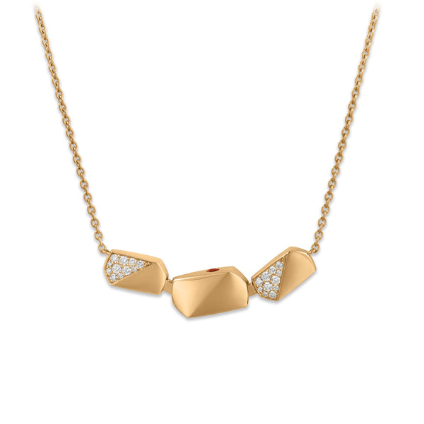 Necklace YG 750, DIA, 56 – 2014829