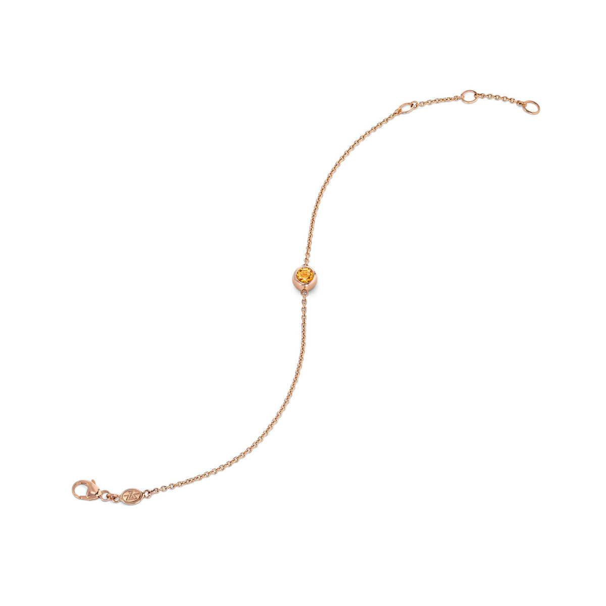 Bracelet RG 750, Mand. garnet, 4.3mm, 18 – 2012054