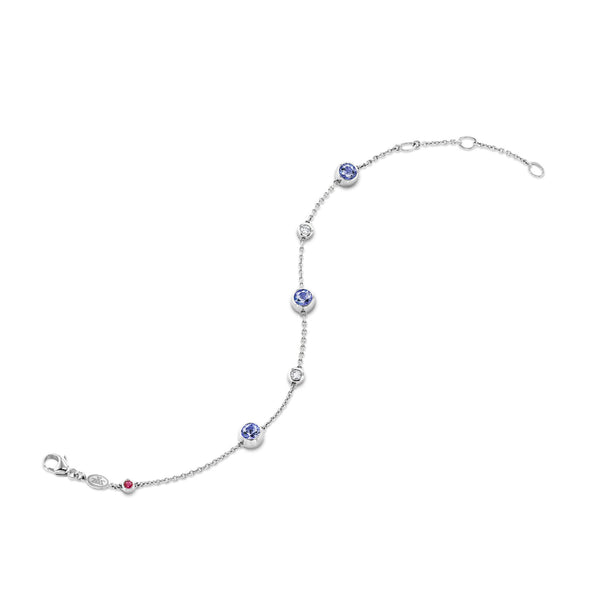 Bracelet WG 750, TAN, 4.3 mm, 18 cm – 2011916