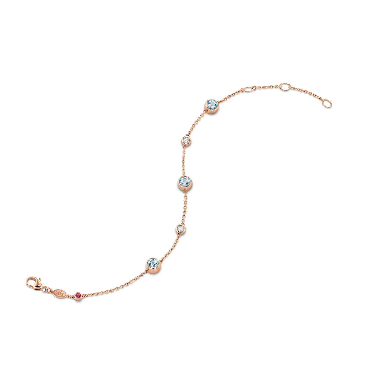 Bracelet RG 750, AQU, 4.3 mm, 18 cm – 2012344