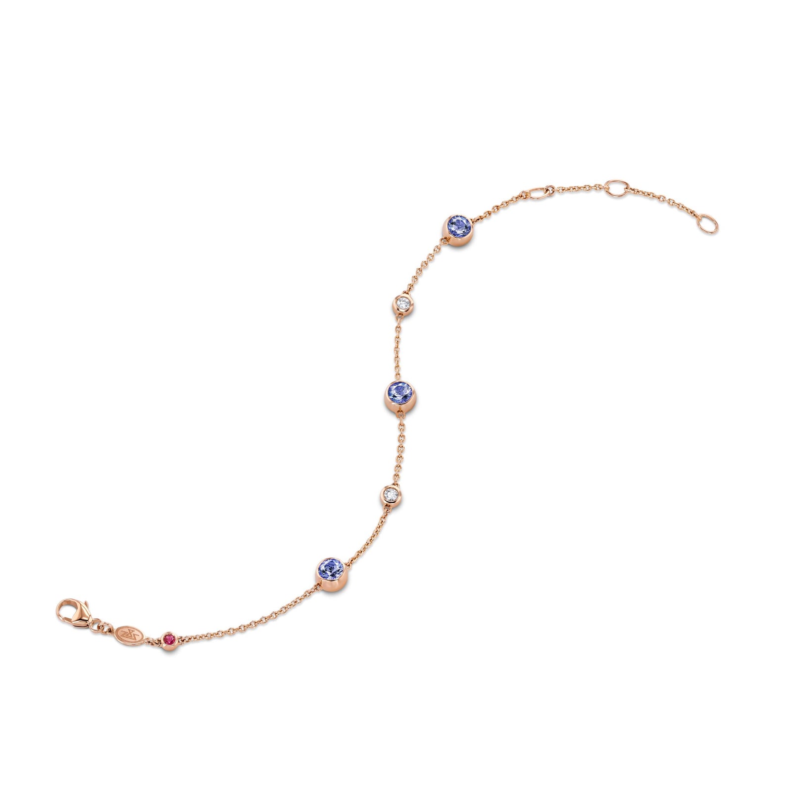 Bracelet RG 750, TAN, 4.3 mm, 18 cm – 2012350