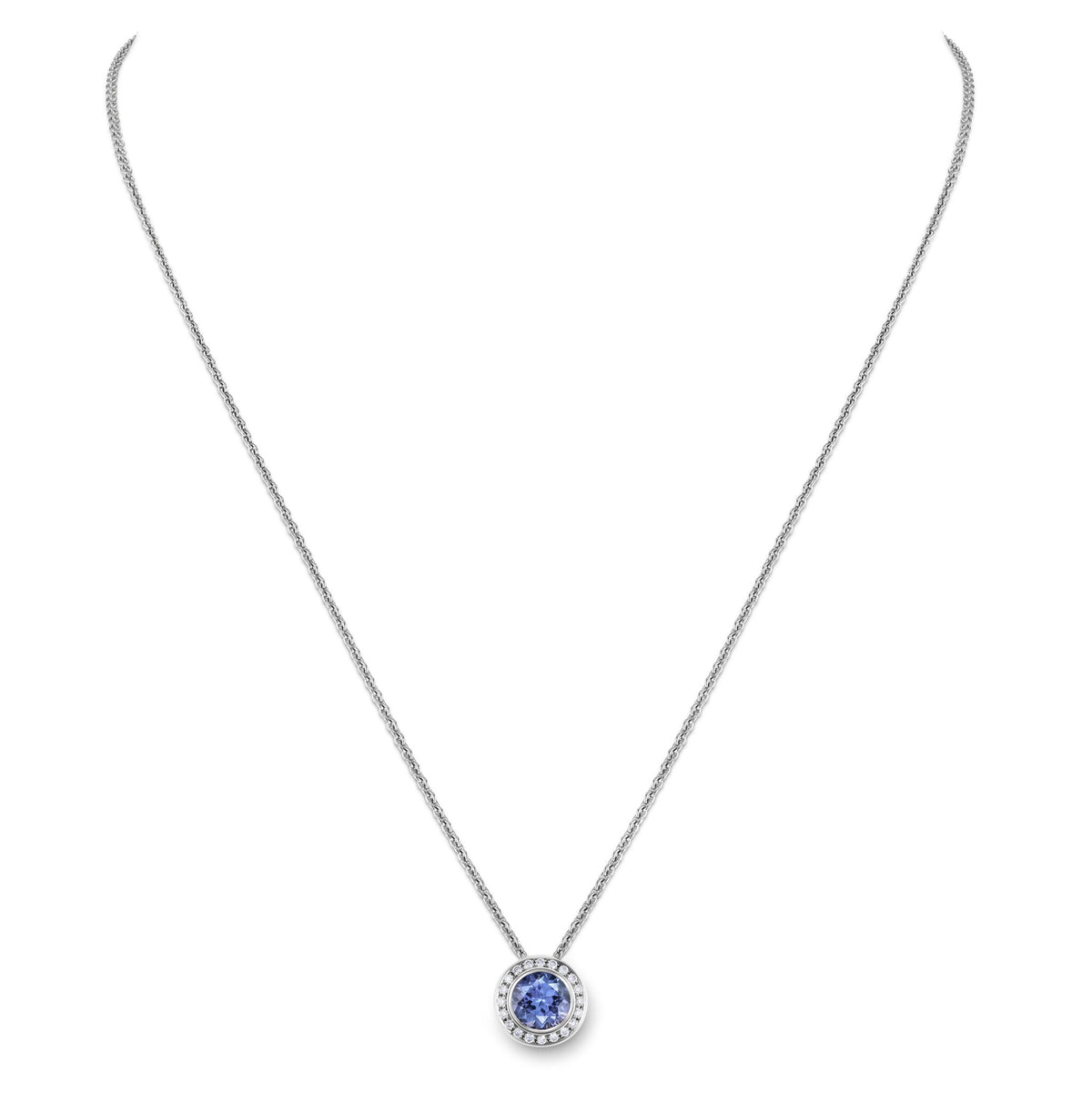 Necklace WG 750, TAN, 6 mm, 42 – 2012153