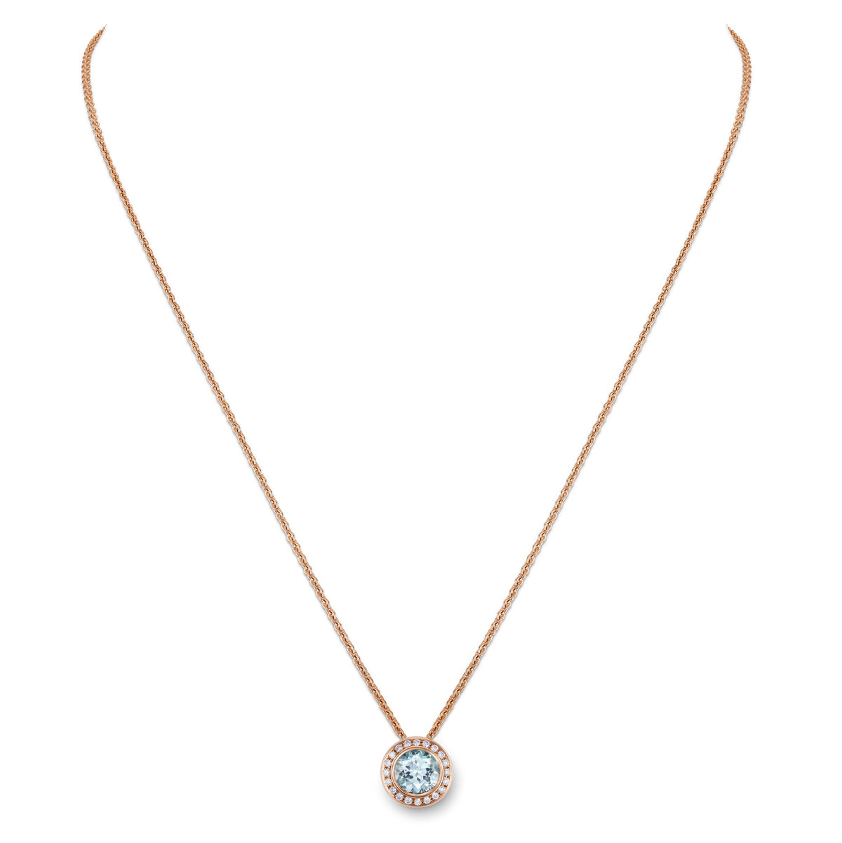 Necklace RG 750, AQU, 6 mm, 42 – 2012138