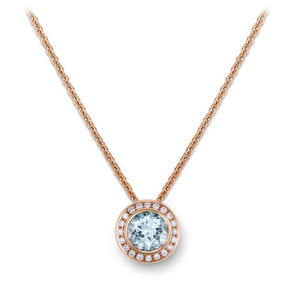 Necklace RG 750, AQU, 6 mm, 42 – 2012138