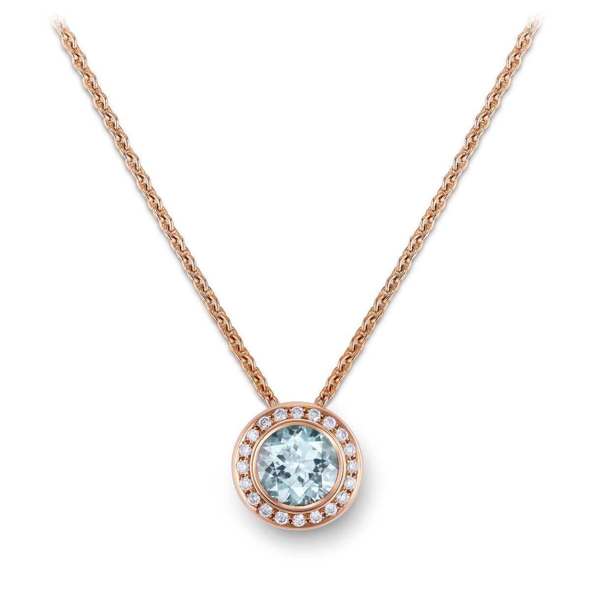 Necklace RG 750, AQU, 6 mm, 42 – 2012138