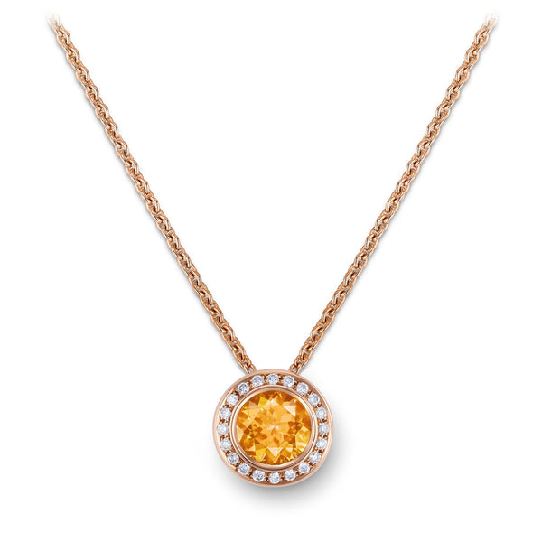 Necklace RG 750, Mand garnet, 6 mm, 42 – 2012142