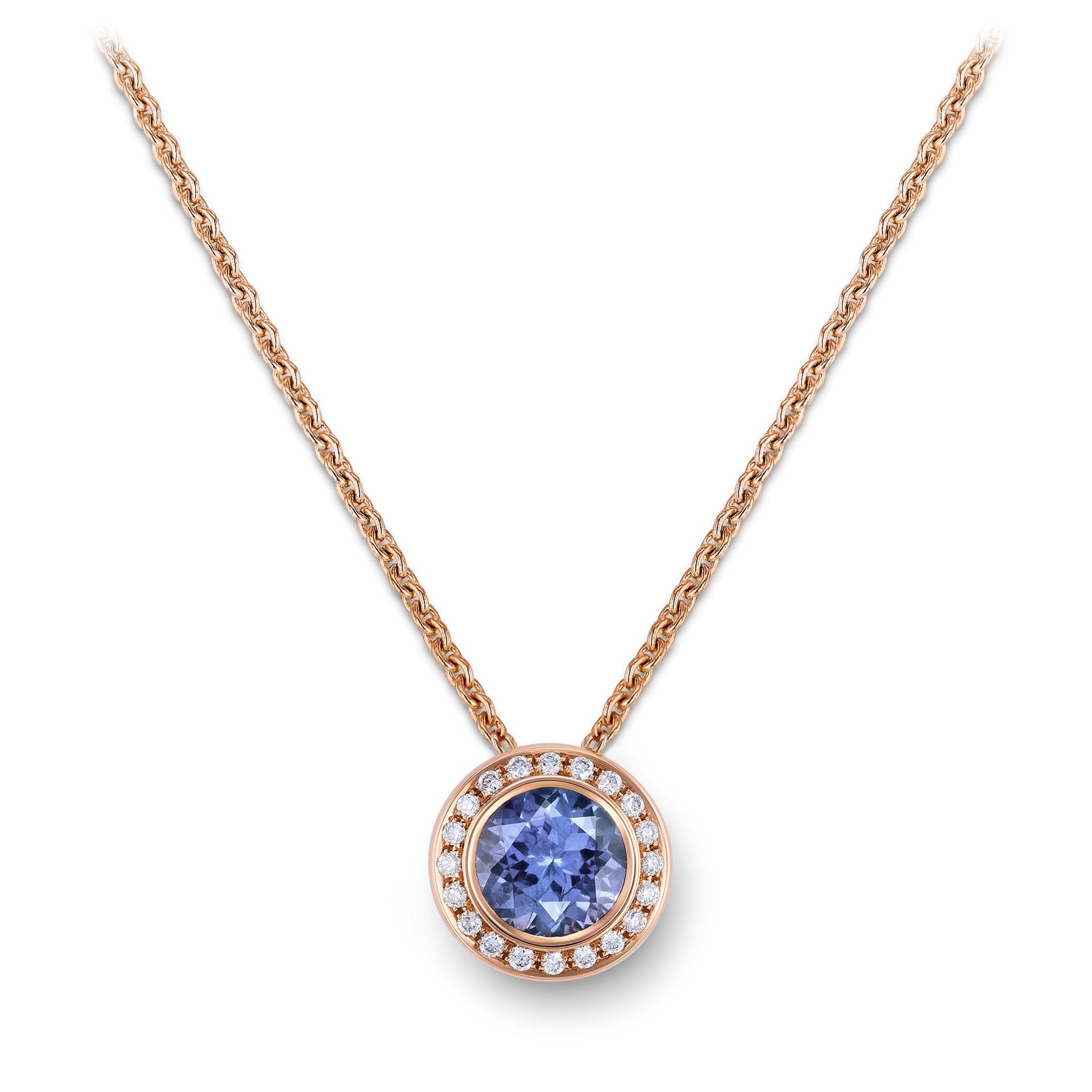Necklace RG 750, TAN, 6 mm, 42 – 2012144