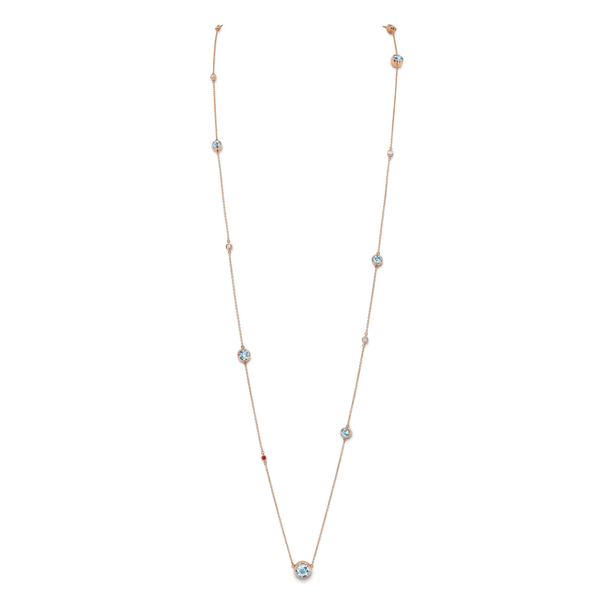 Necklace RG 750, AQU, 90 cm – 2012356