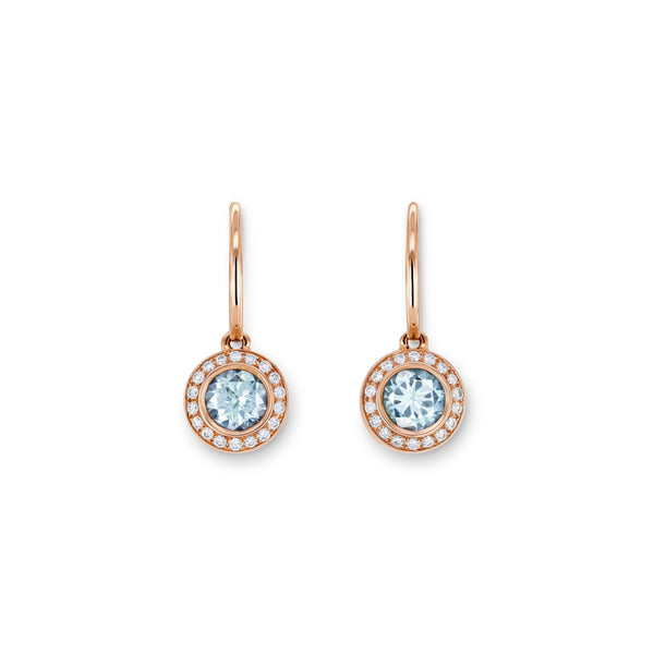 Drop earrings RG 750, AQU, 5 mm – 2012155