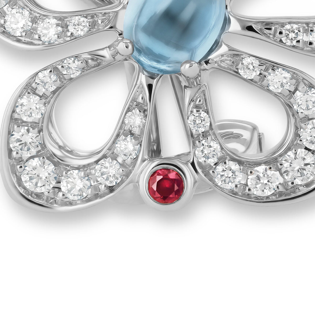 Earclips WG 750, AQU, L – 2012879