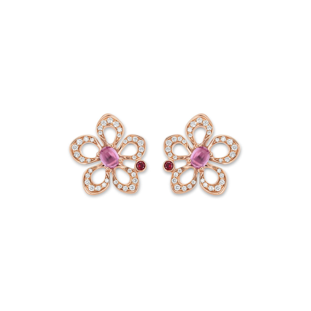 Earrings RG 750, SAF pink, M – 2012603