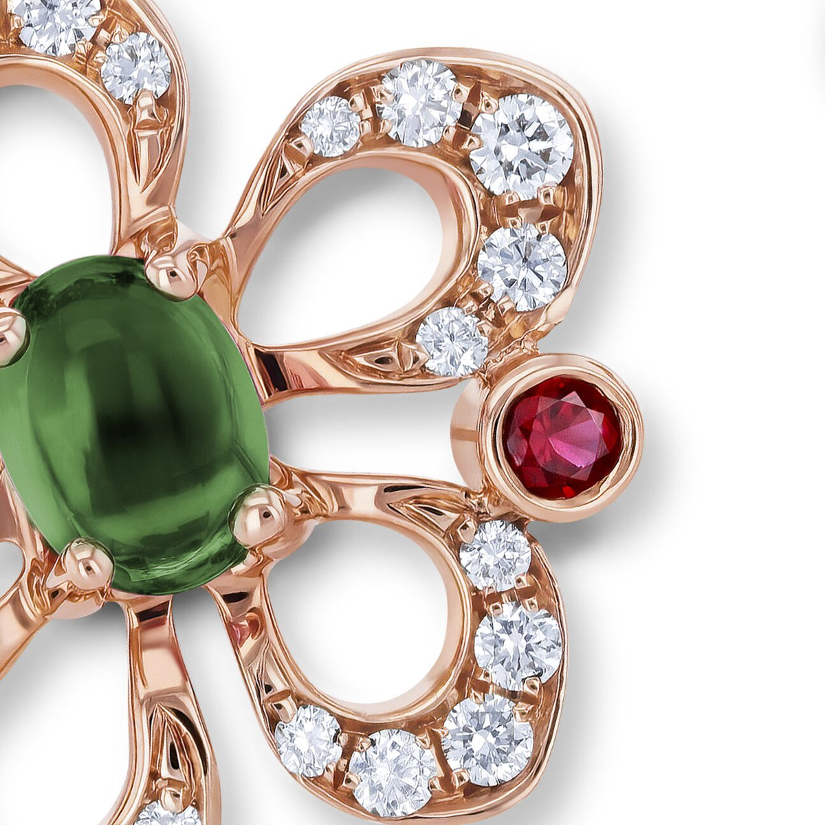 Earstuds RG 750, TUR green, S – 2012871