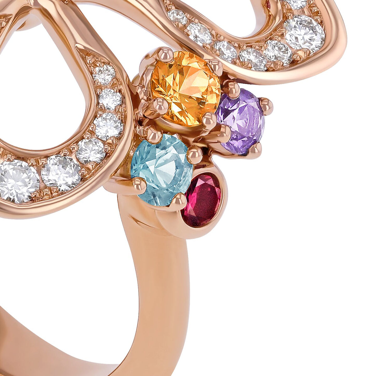 Ring RG 750, MOR, MULTI, 11 – 2012857