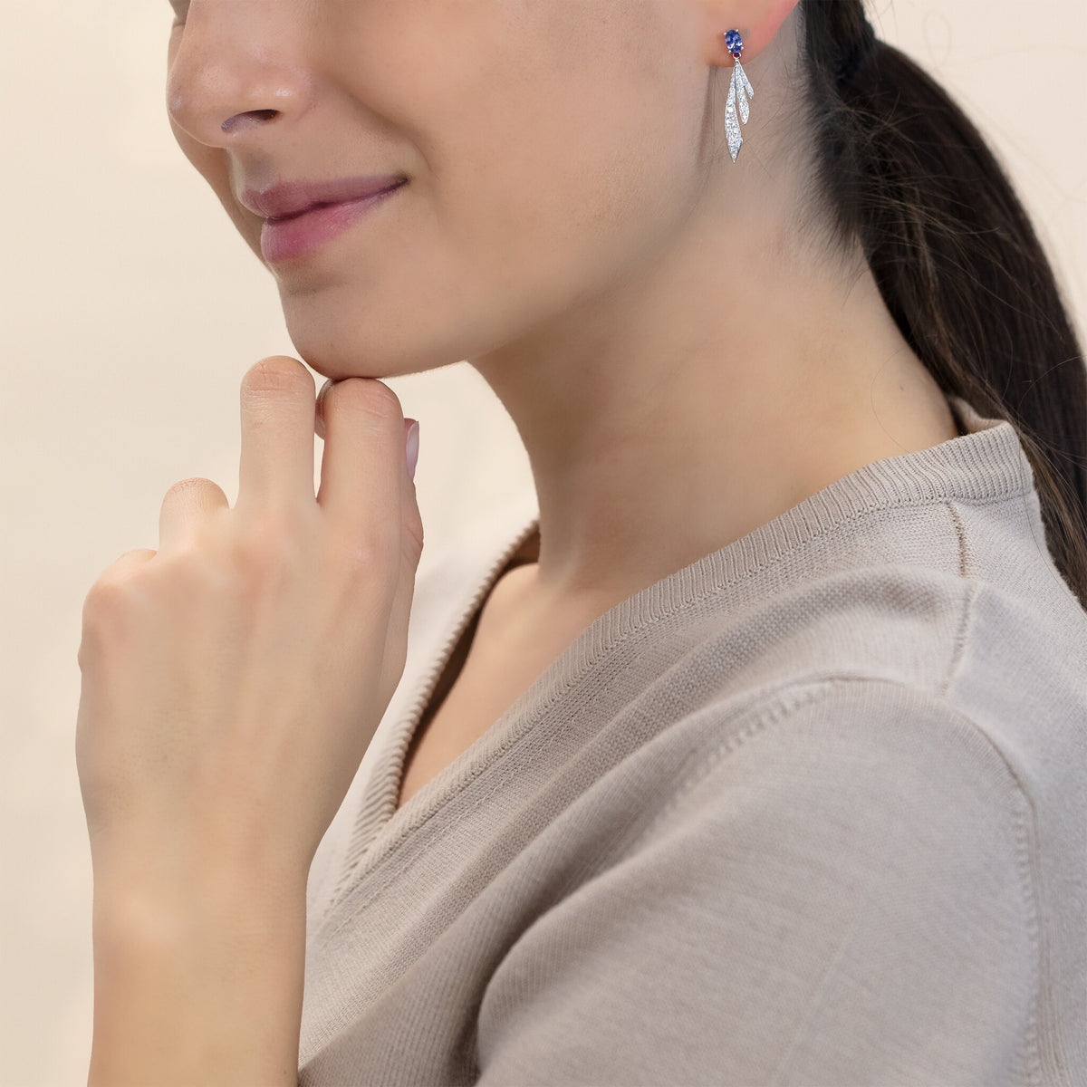 Drop earrings WG 750 – 2009992
