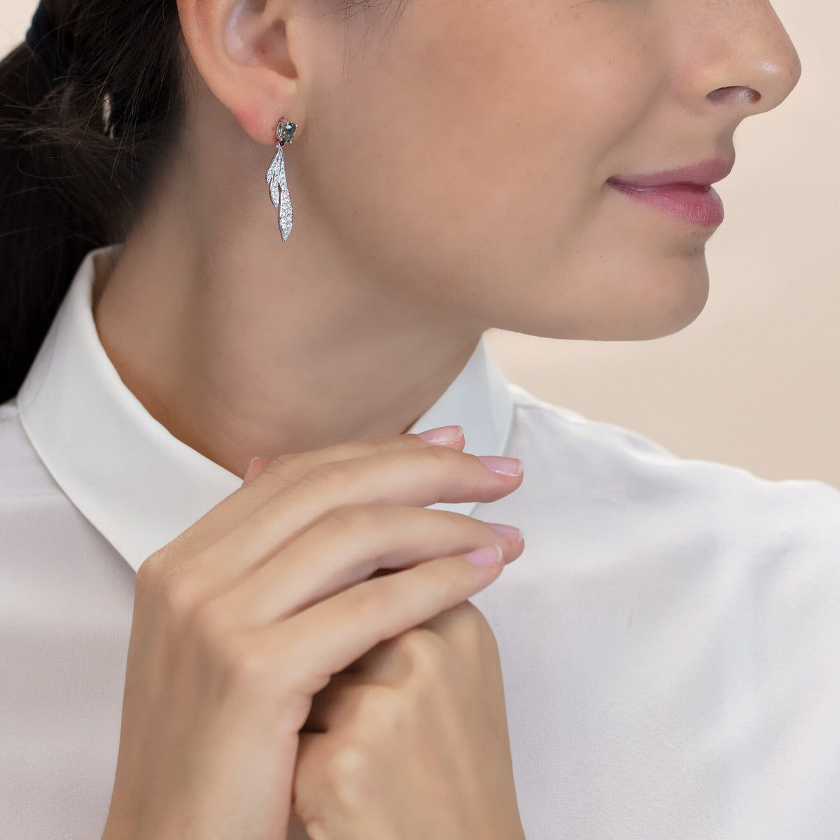 Drop earrings WG 750 – 2009993