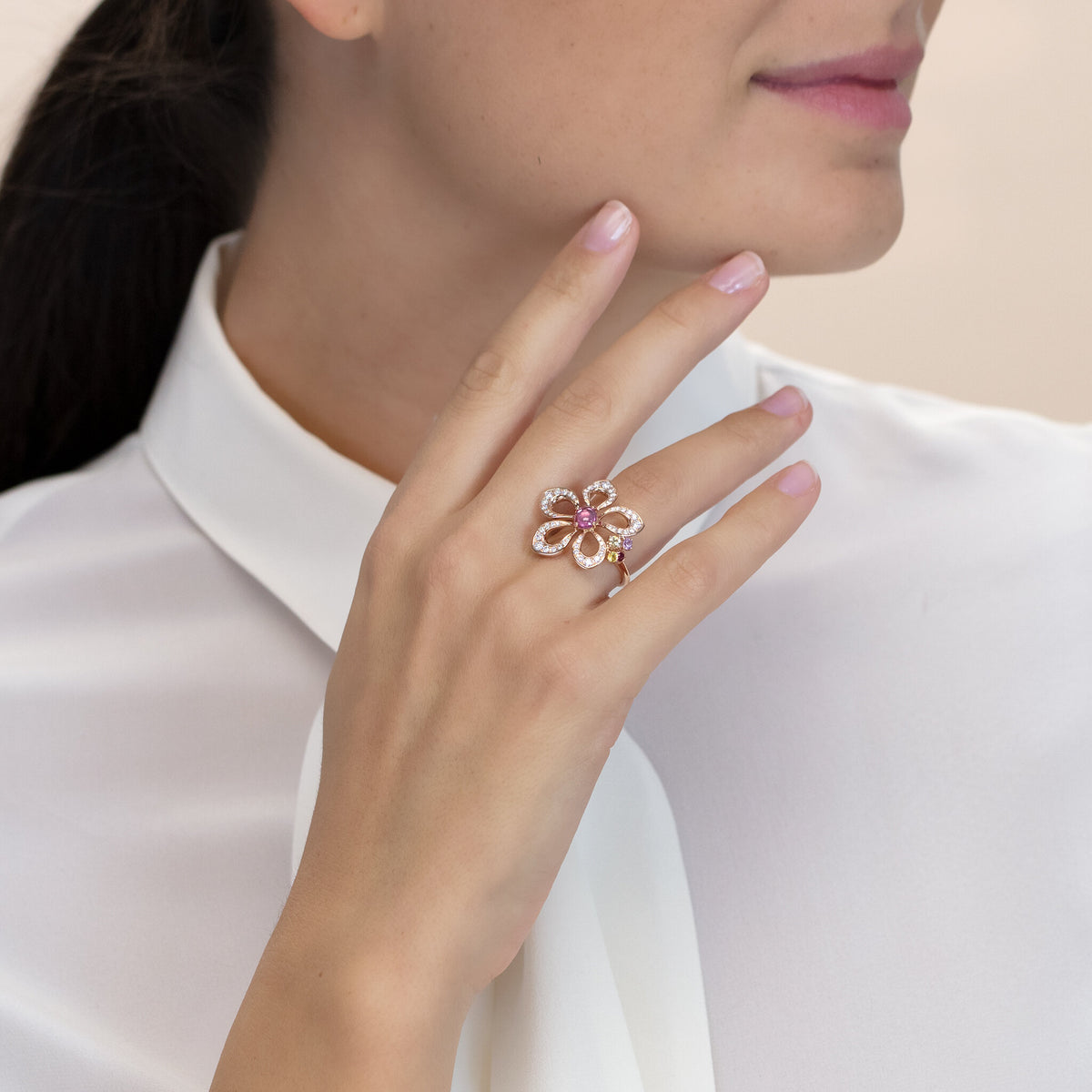 Ring RG 750, SAF pink, MULTI, 13 – 2011858