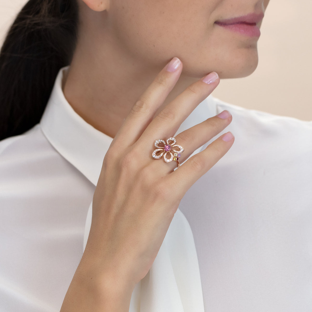 Ring RG 750, SAF pink, MULTI, 13 – 2011858