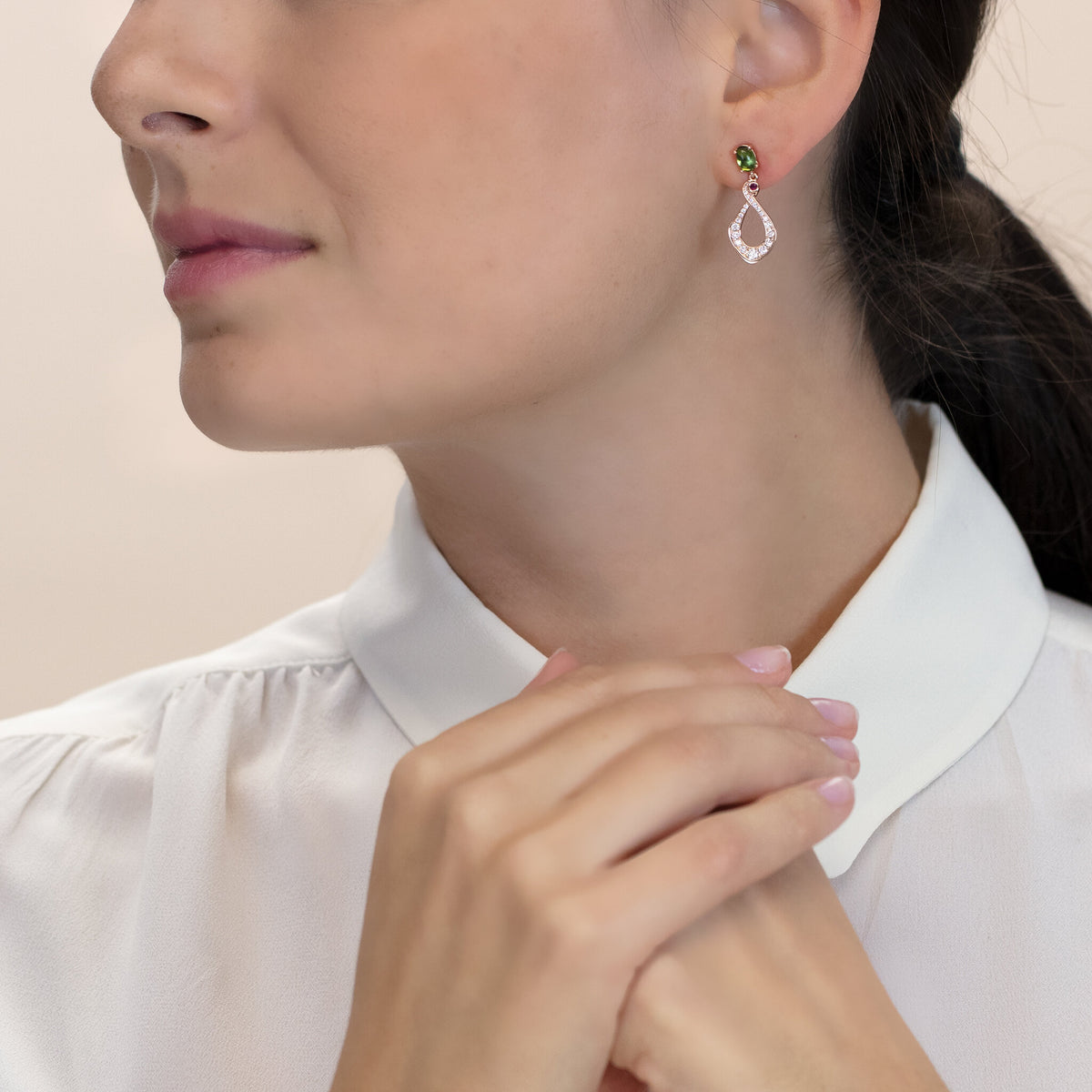 Earstuds RG 750, TUR green – 2011894