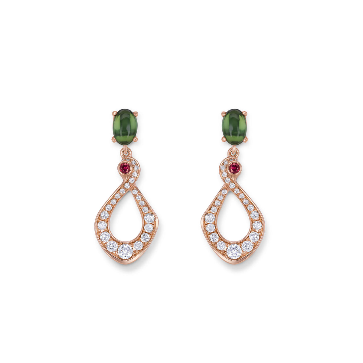 Earstuds RG 750, TUR green – 2011894