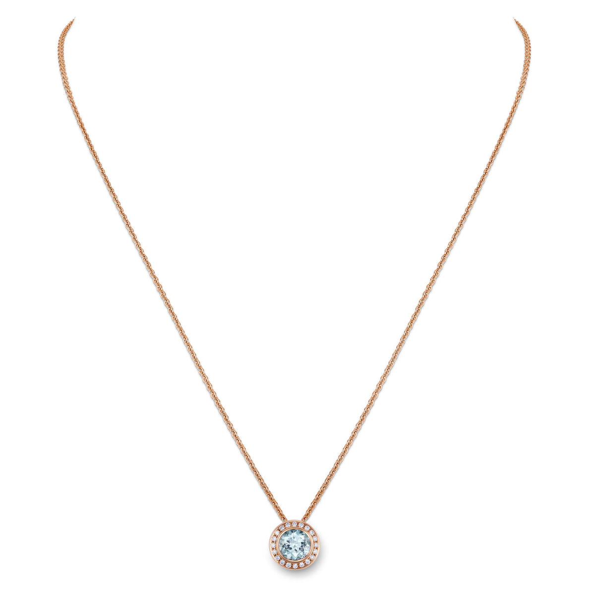Necklace RG 750, AQU, 6 mm, 42 – 2012138