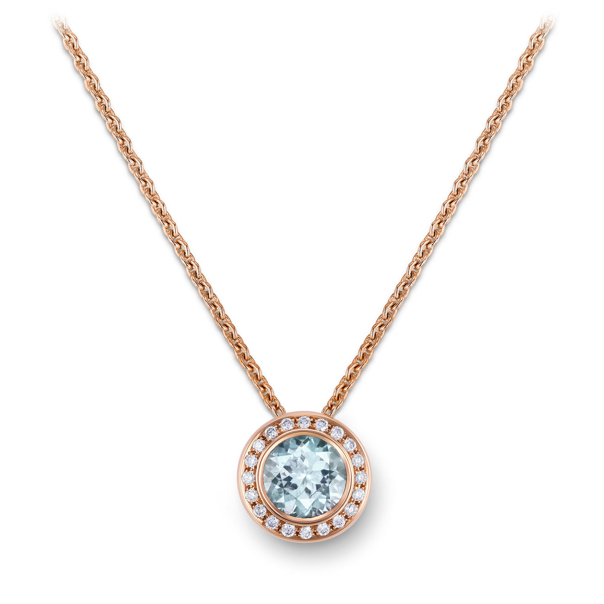 Necklace RG 750, AQU, 6 mm, 42 – 2012138