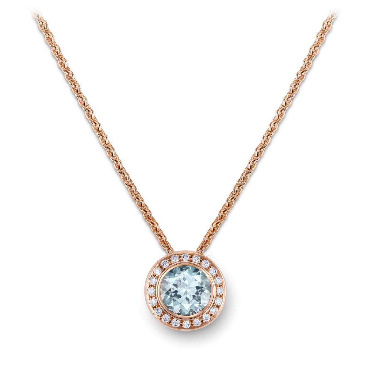 Necklace RG 750, AQU, 6 mm, 42 – 2012138