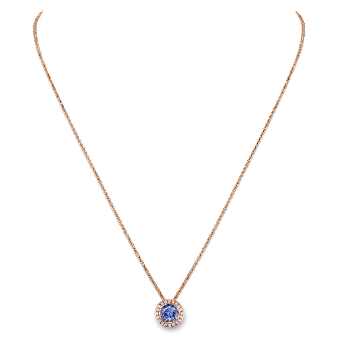 Necklace RG 750, TAN, 6 mm, 42 – 2012144