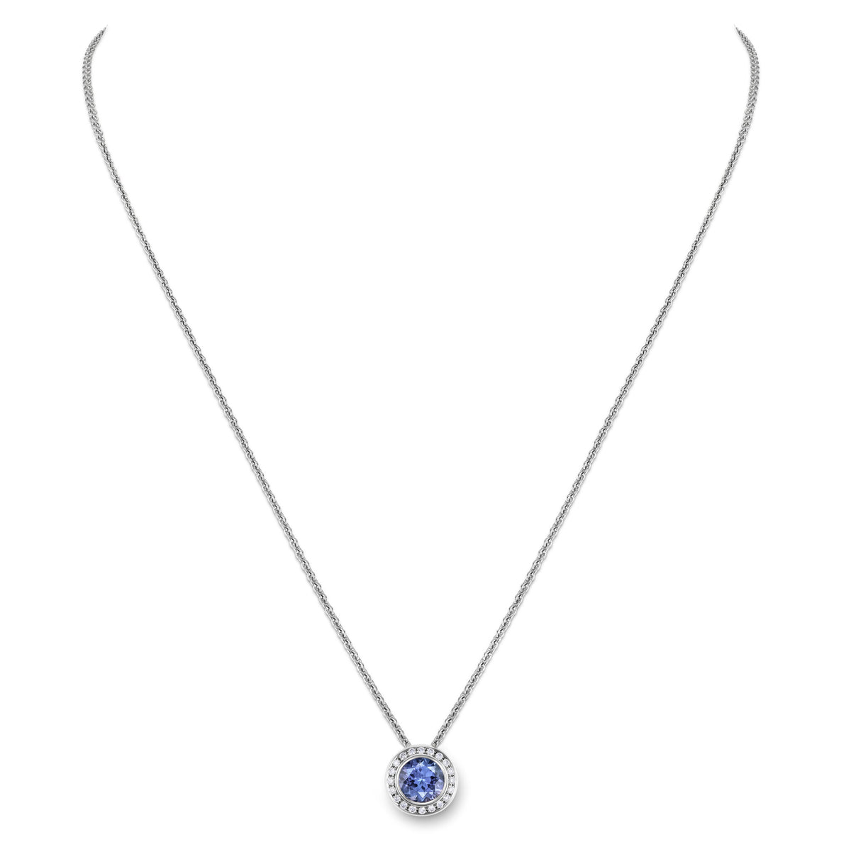 Necklace WG 750, TAN, 6 mm, 42 – 2012153