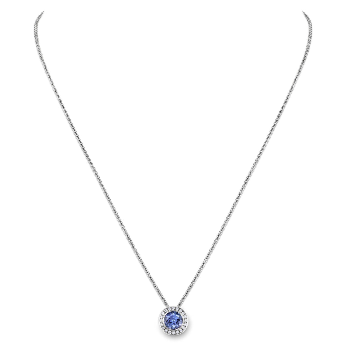 Necklace WG 750, TAN, 6 mm, 42 – 2012153