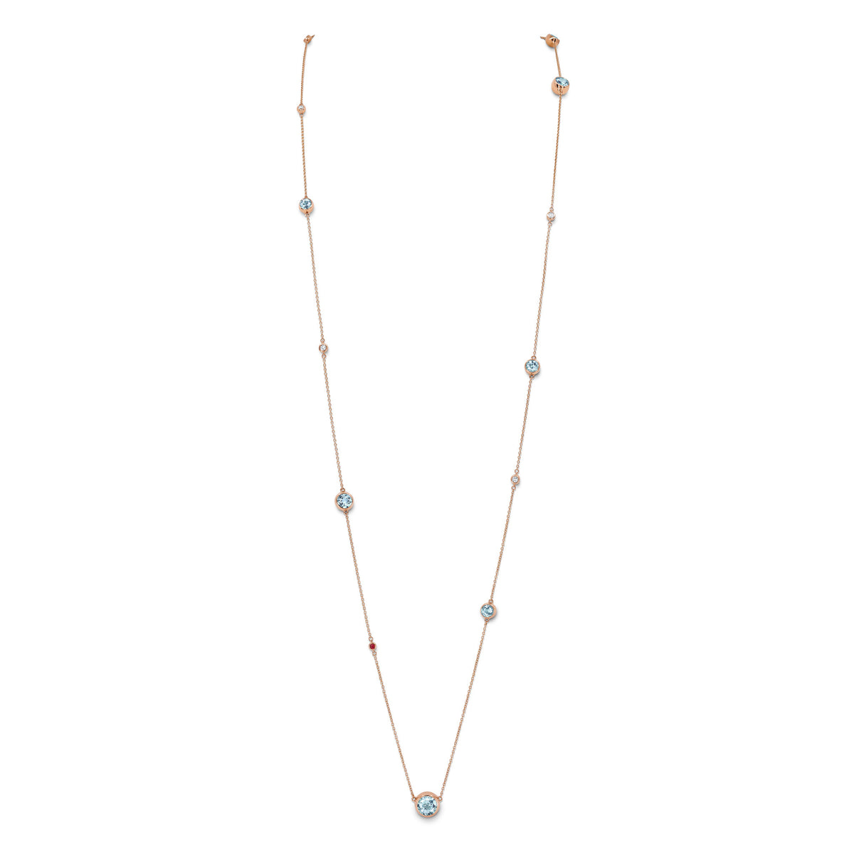 Necklace RG 750, AQU, 90 cm – 2012356