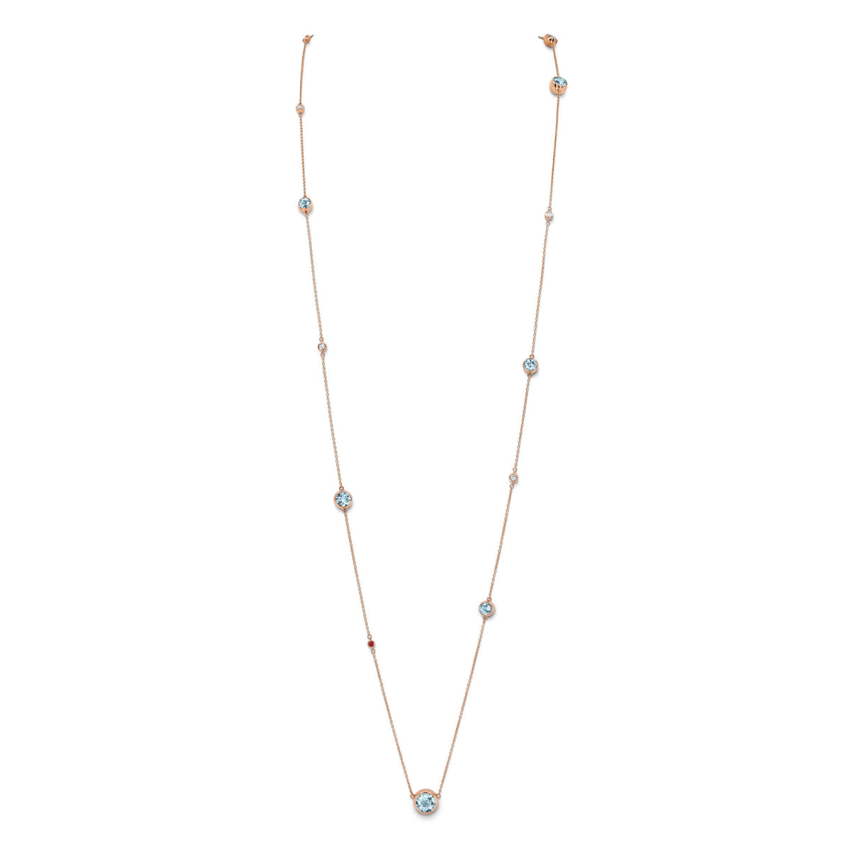 Necklace RG 750, AQU, 90 cm – 2012356