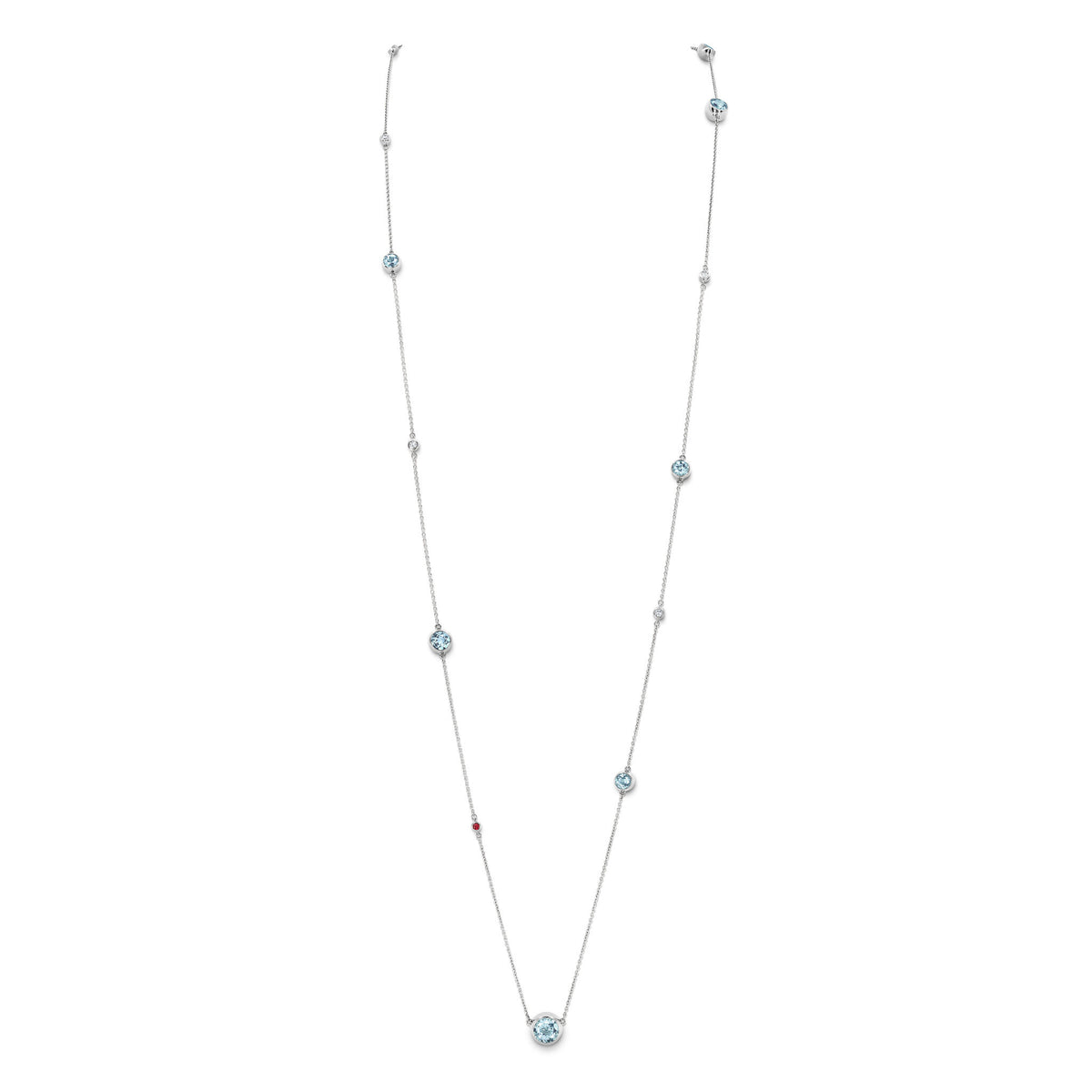 Necklace WG 750, AQU, 90 cm – 2012373