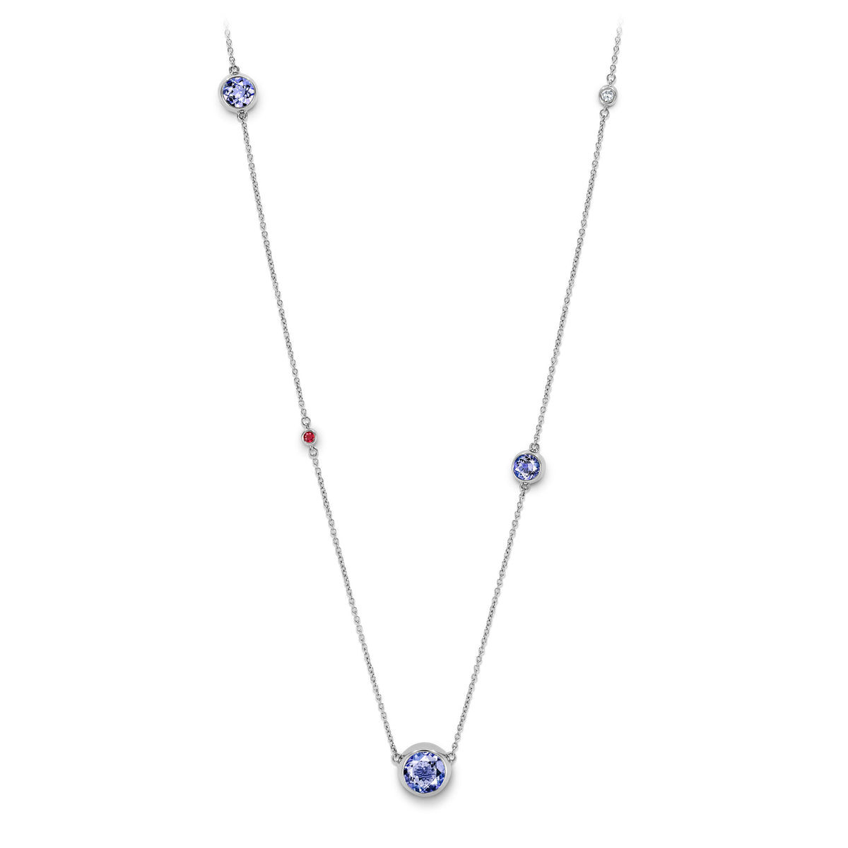 Necklace WG 750, TAN, 110 cm – 2012386