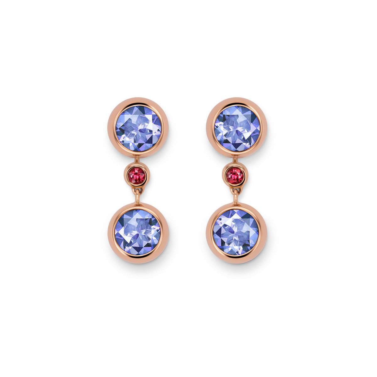 Drop earring-elements RG 750, TAN, 6 mm – 2012412