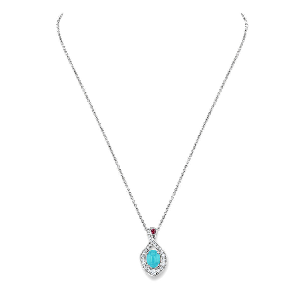 Necklace WG 750, TUR paraiba – 2012575