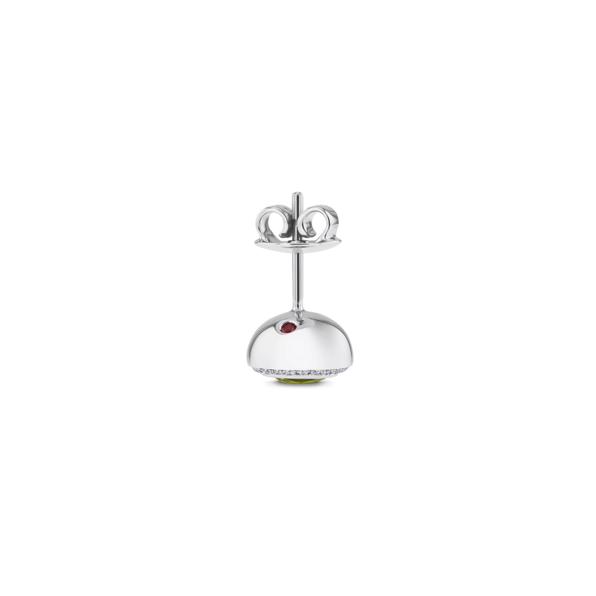 Earstuds WG 750, AQU, 6 mm – 2014388