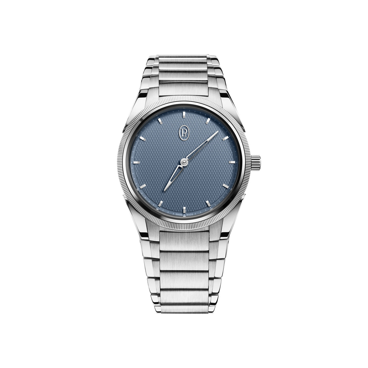 AUTOMATIC STAINLESS STEEL STONE BLU