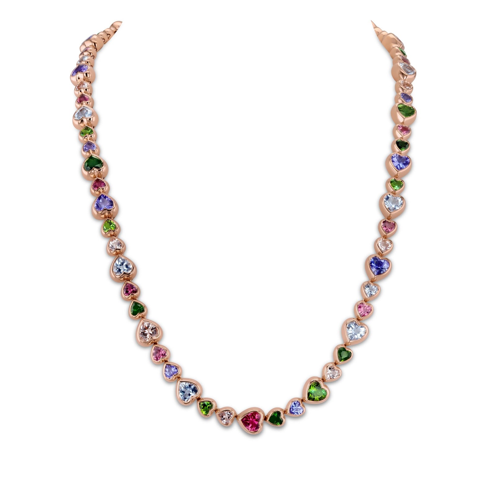 Necklace RG 750, Hearts, 38 cm – 2015620