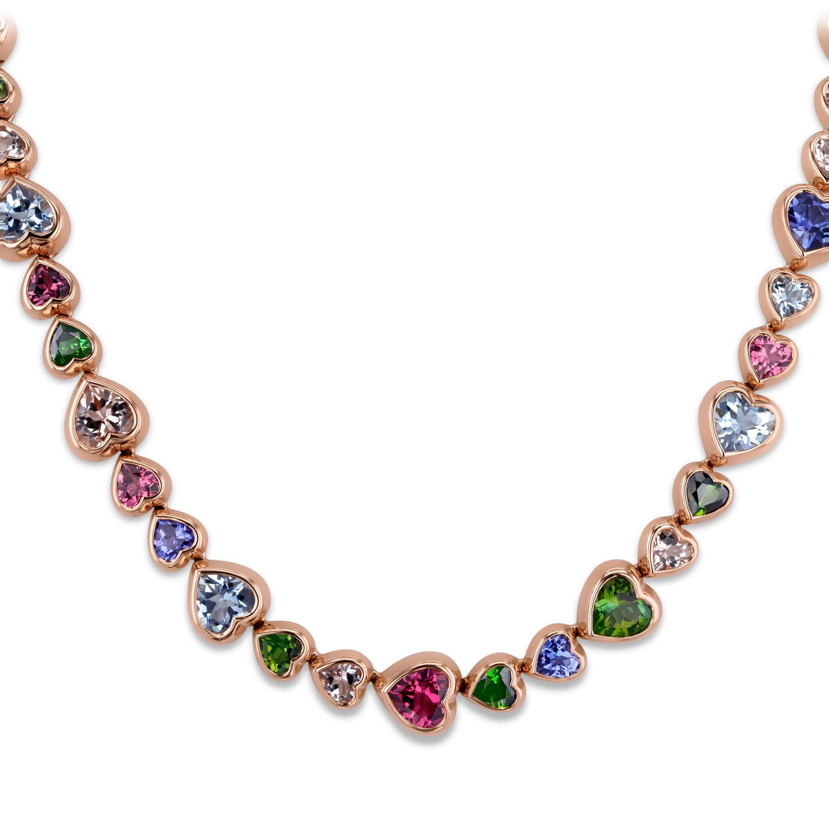 Necklace RG 750, Hearts, 38 cm – 2015620